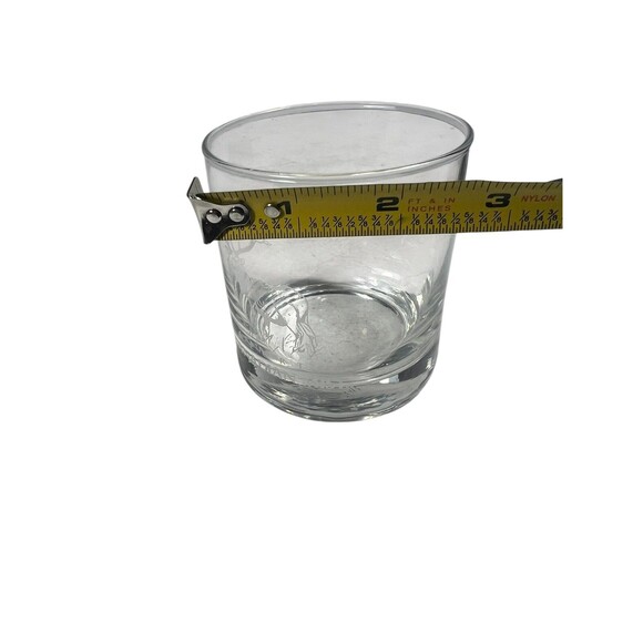 Canadian Mist Whiskey Glass 1993 Happy Holidays Wildlife Collectors Cup VTG - Picture 7 of 16